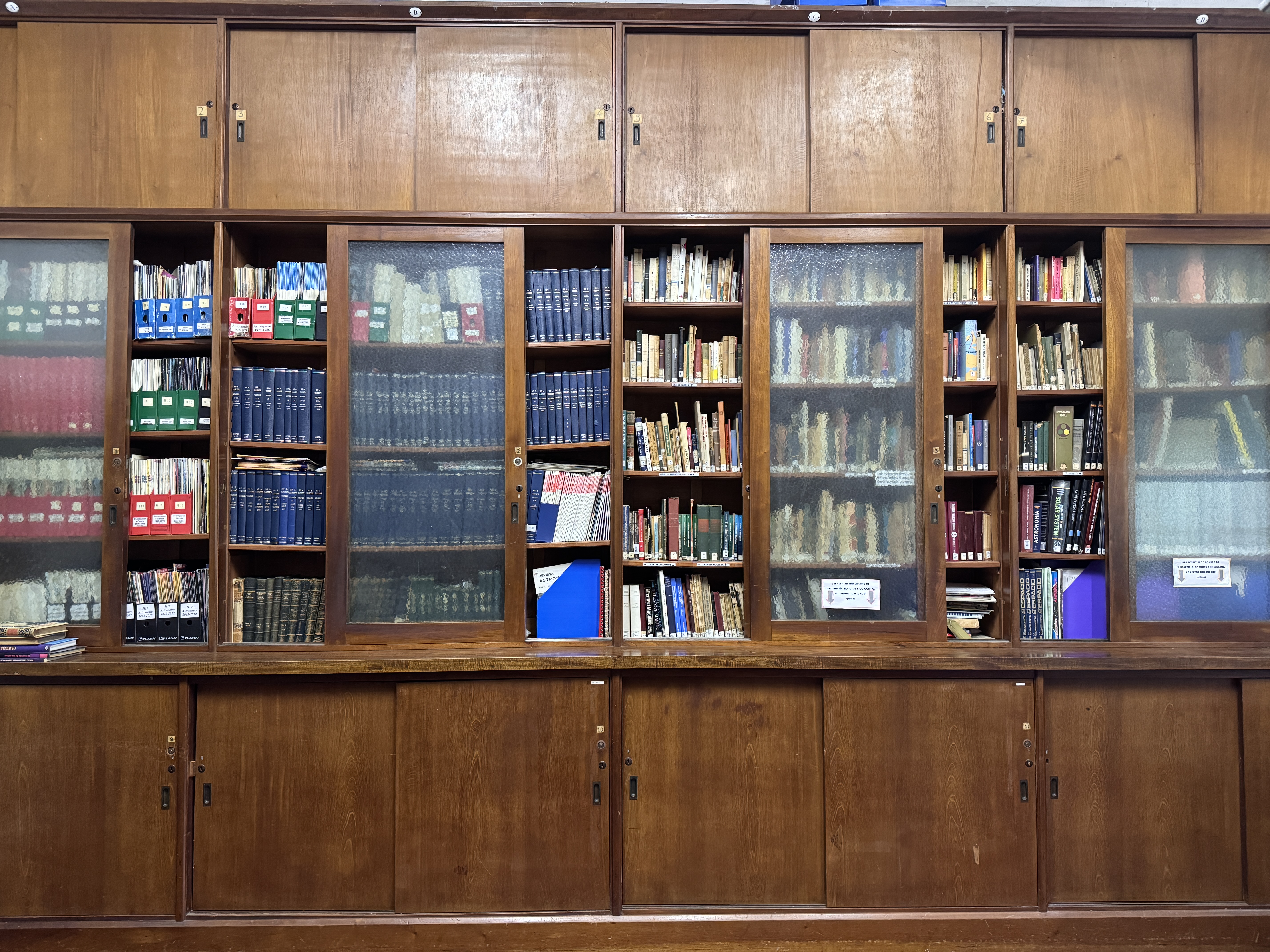 Vista de la hemeroteca